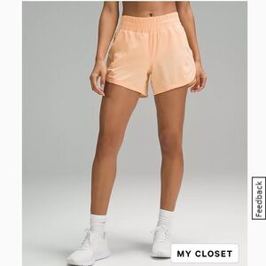 Lululemon Track That High Rise 5” Summer Glow